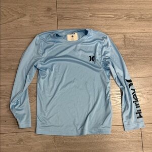 Hurley Sky Blue Long Sleeve Tee